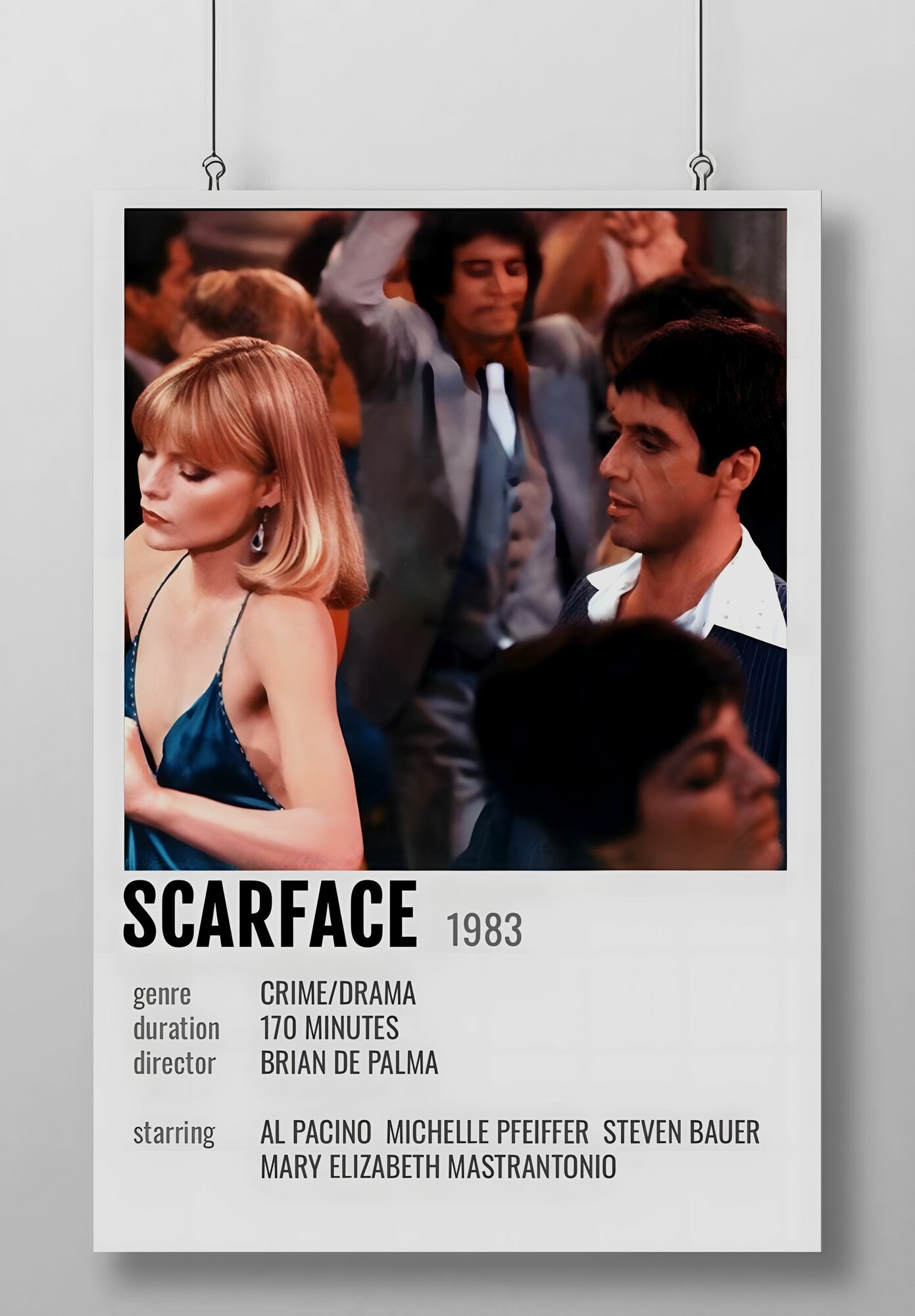 Постер/Плакат Лицо Со Шрамом (Scarface)