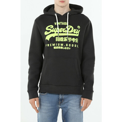 фото Свитшот superdry, размер m, , черный