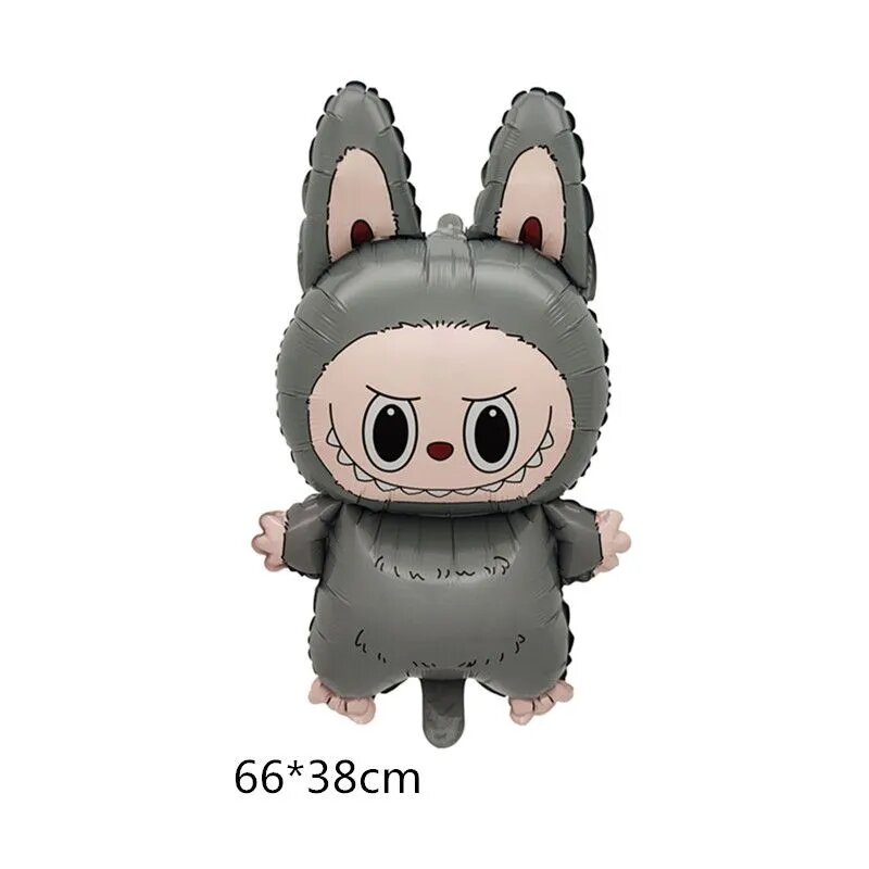 Тематический набор воздушных шаров PopMart Labubu,5шт