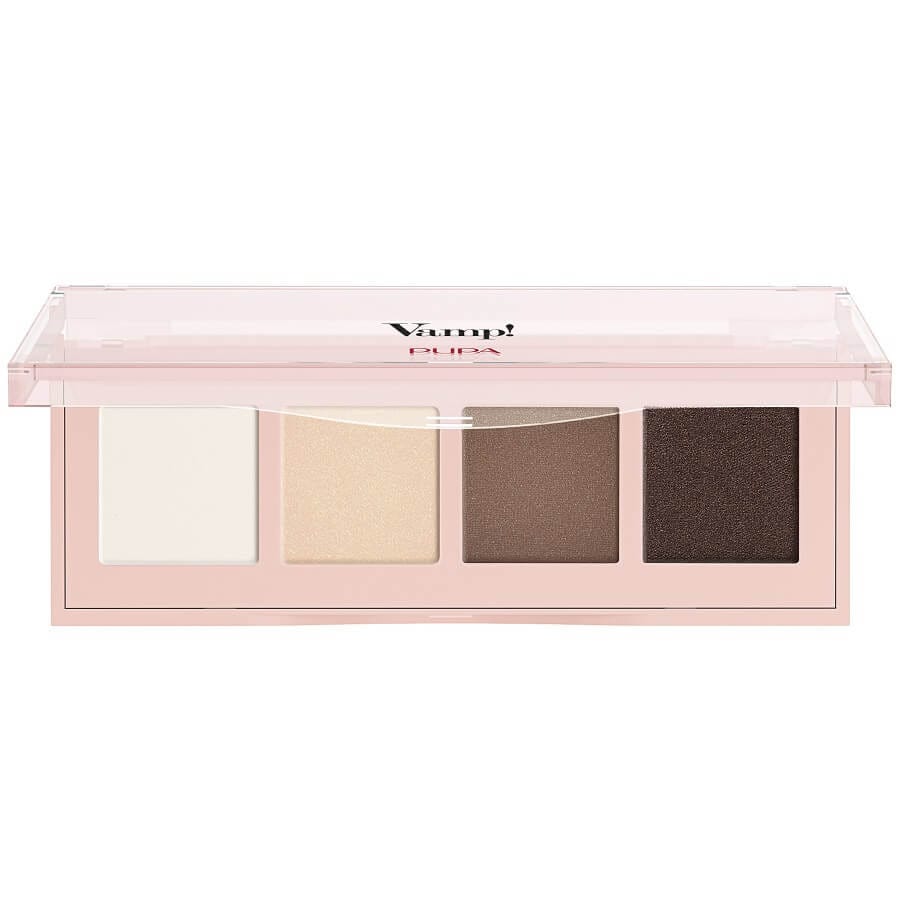 Тени для век Pupa Milano Vamp Eyeshadow Palette, 001 Natural Matt, 5,2 г