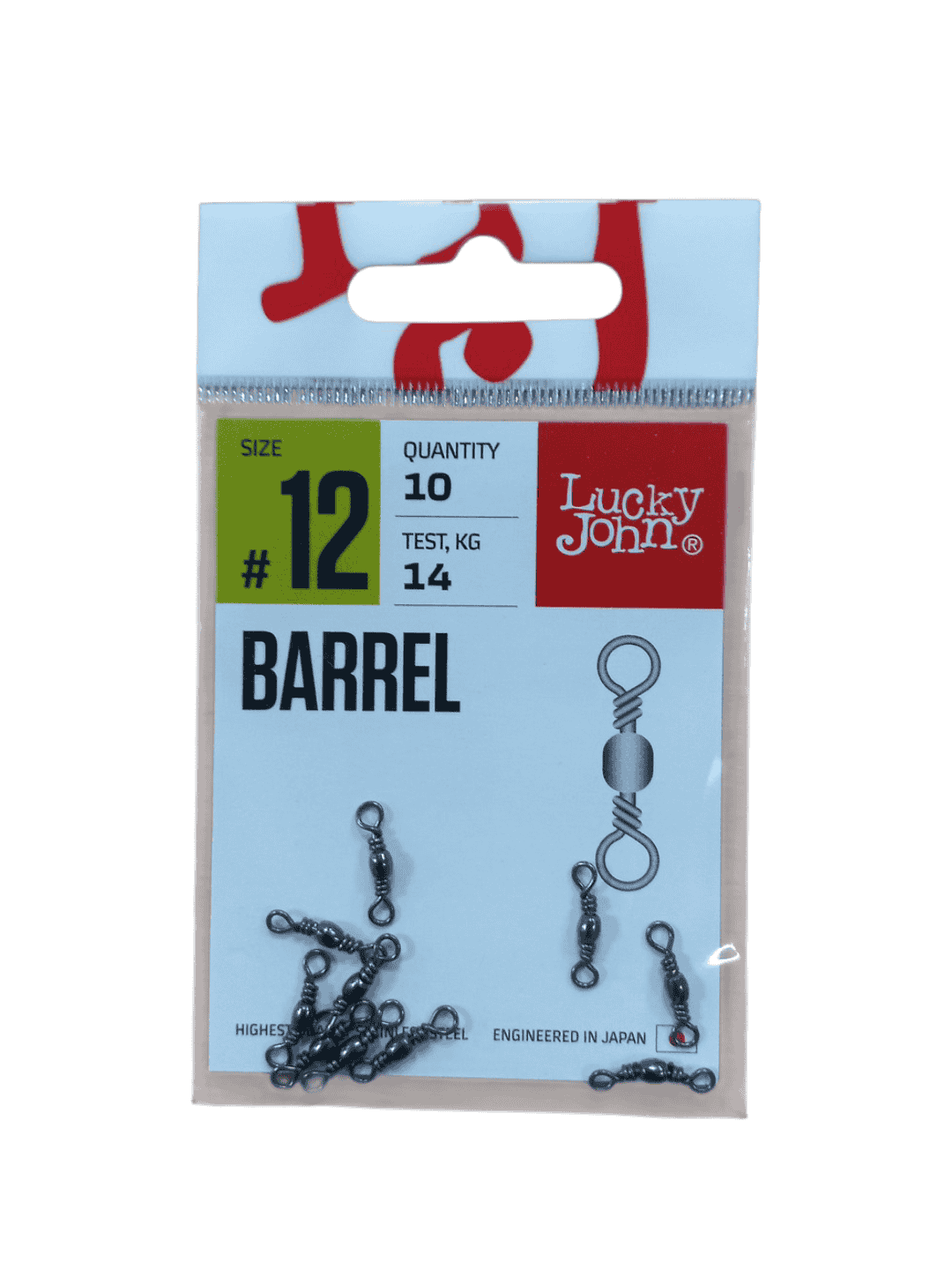 Вертлюги LJ Pro Series BARREL 012 (уп.10шт).