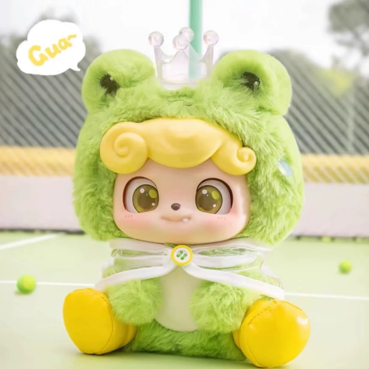 Принц-лягушка из набора JOTOYS Q-Bao, коллекционная фигурка-сюрприз