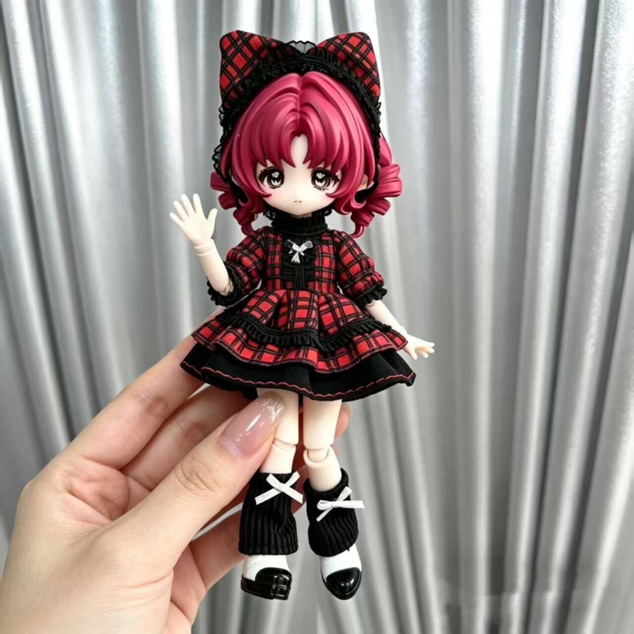Костюм для куклы Ob11 12см, школьная форма, комплект одежды для BJD GSC YMY, стиль 6 (1 шт)