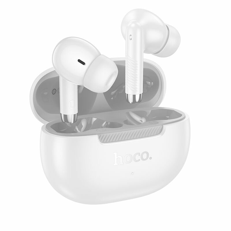Наушники беспроводные с микрофоном Hoco EQ24, Bluetooth, USB Type-C, белый