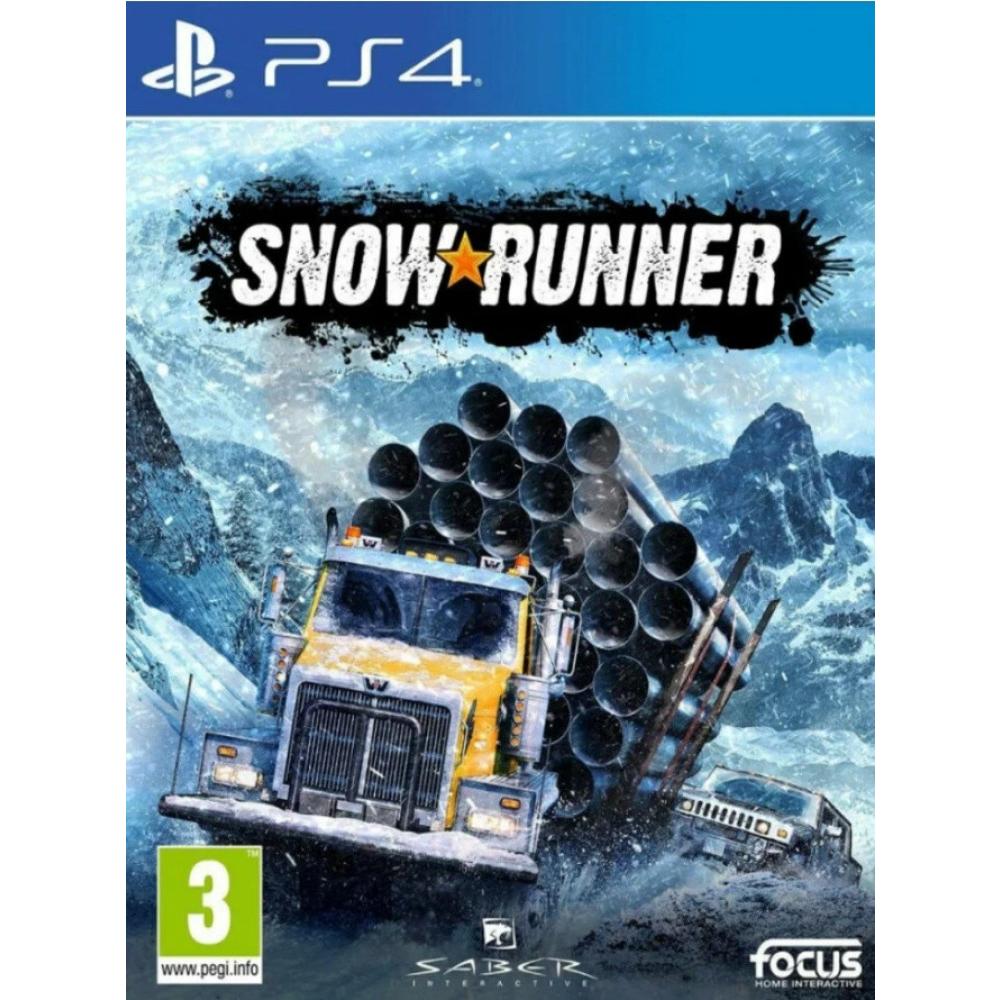 Игра на диске SnowRunner для PS4
