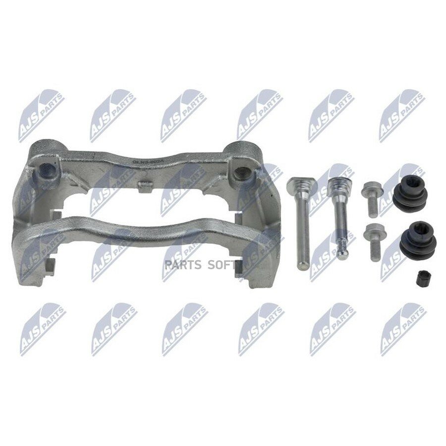 Скоба суппорта! Akebono d.60\ Nissan Qashqai/X-Trail II 1.6-2.0/2.0DCi 07> от официального дистрибьютора, NTY, артикул HZPNS002A