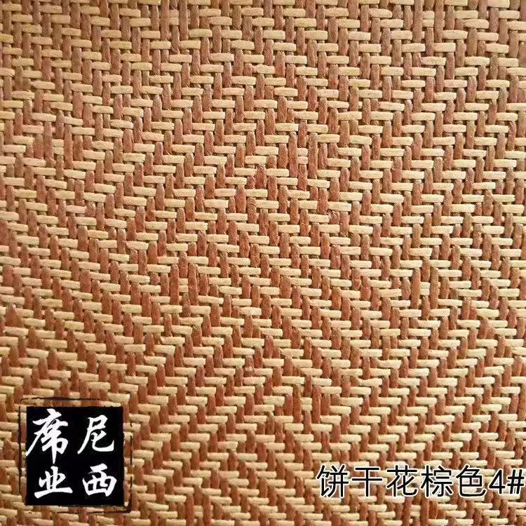 Летний японский стиль узор печенье коричневый коврик из ротанга 200x80 см домашний коврик на балкон спальню пол