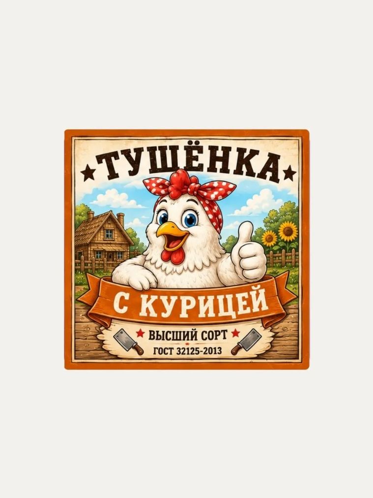 Наклейки для Консервации