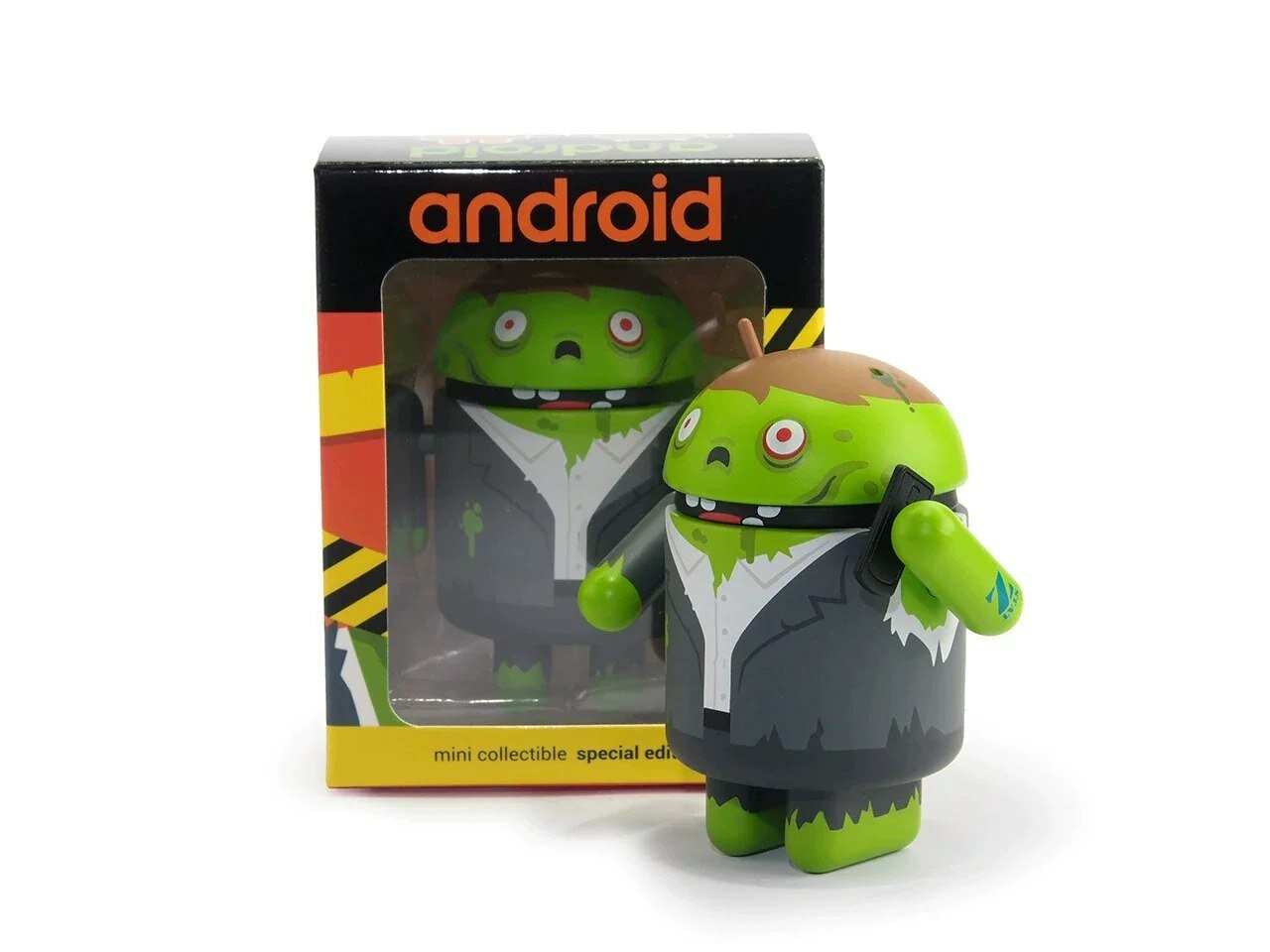 Android Mini Collectible Figure Special Edition робот коллекционный, зомби (Zombie Procces)