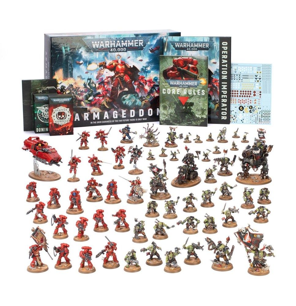 Стартовый набор Warhammer 40000 Armageddon
