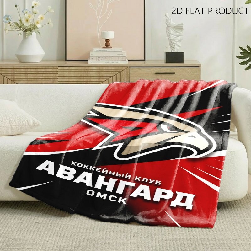Авангард плед из флиса с кашемиром