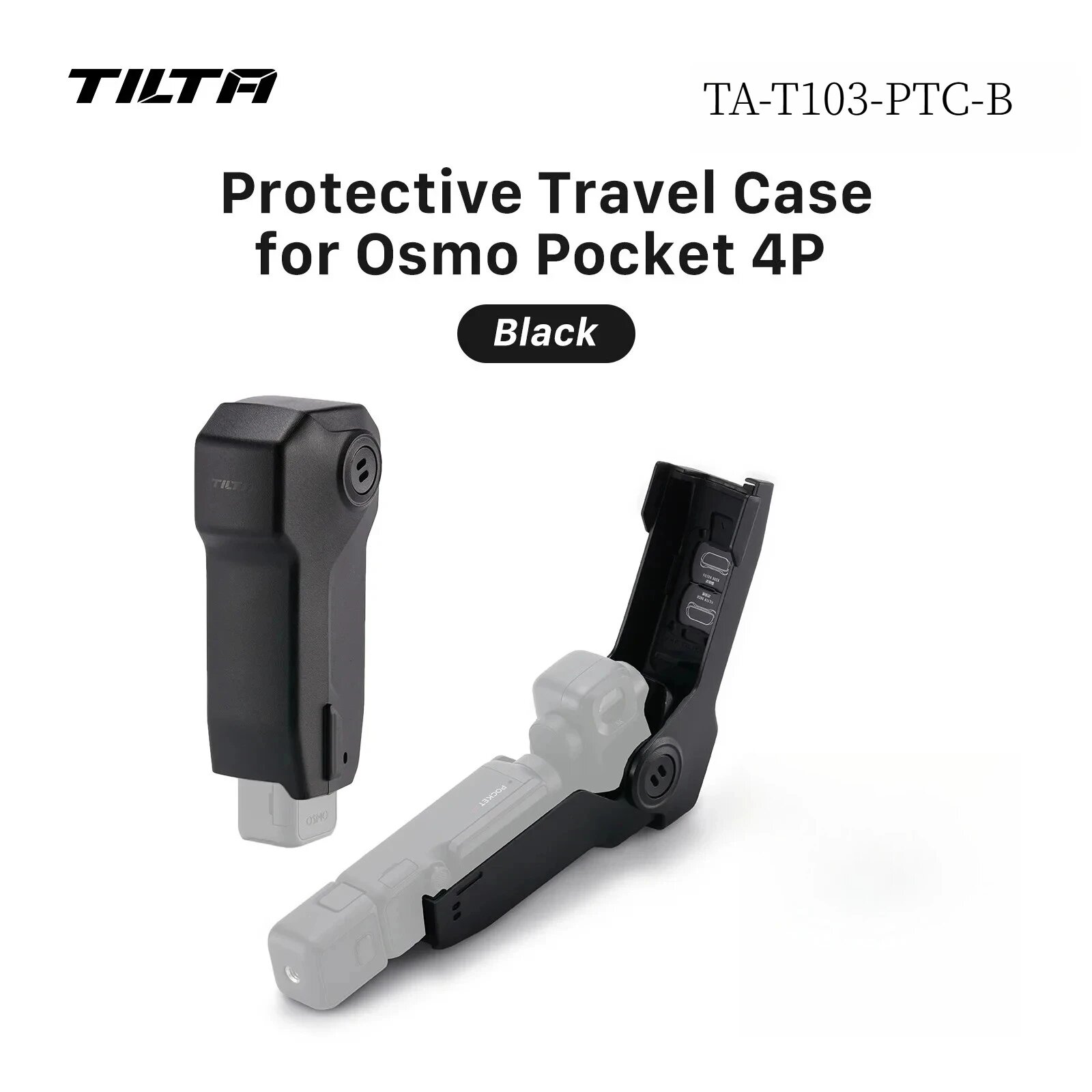 Защитный чехол Tilta для DJI Osmo Pocket 4P Черный, Black