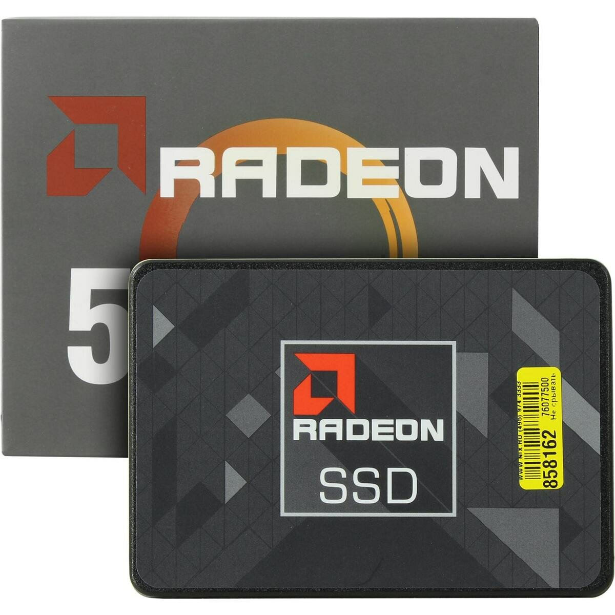 Radeon R3 R3SL0512G2 512 Гб SATA 2.5" (толщиной 7 мм), TBW 300 W:470МБ/сек