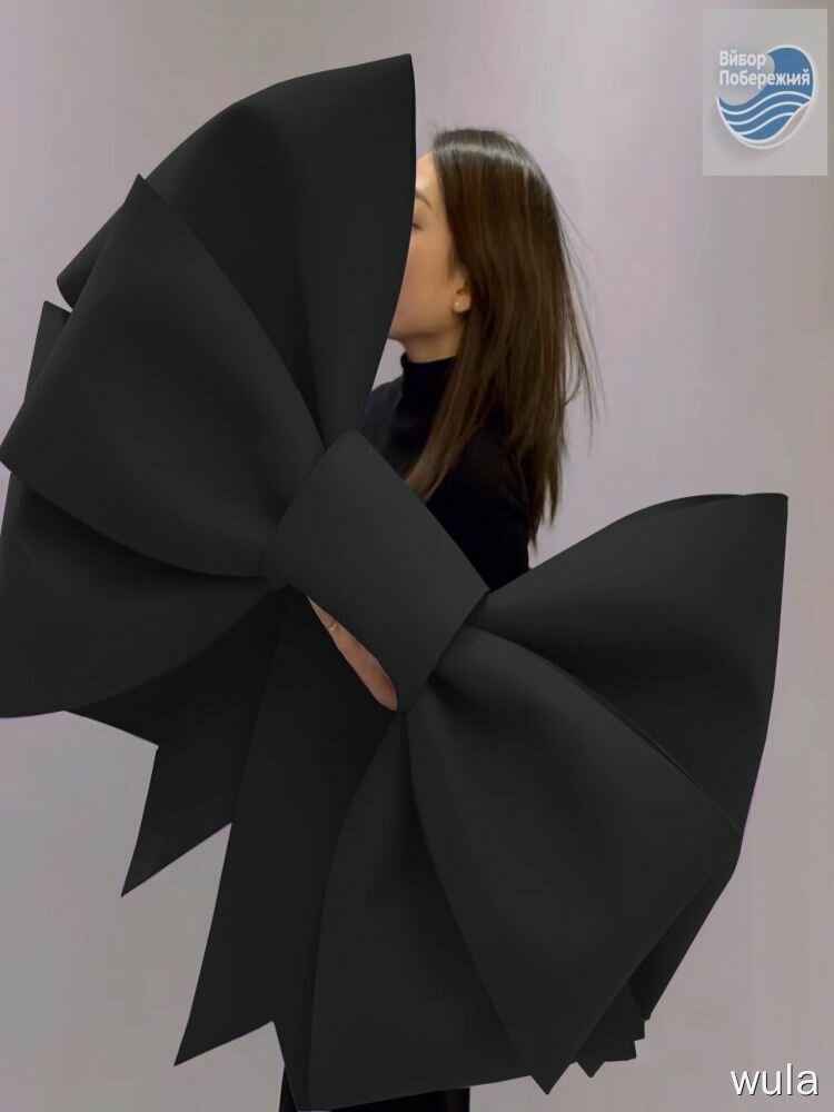 Бант подарочный большой DIY,100X120cm Способ изготовления см. второе видео