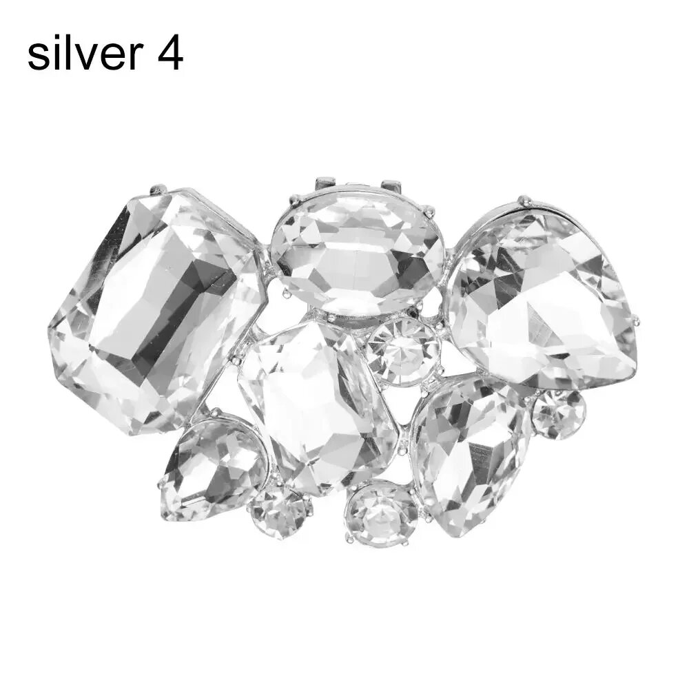 Стразы для обуви silver-4(Clip)
