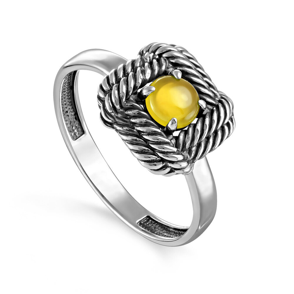 Кольцо KABAROVSKY, серебро, 925 проба, оникс