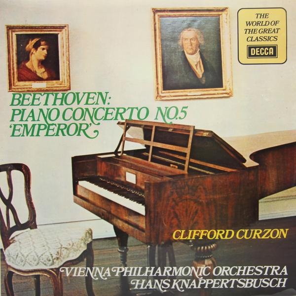 Винтажная виниловая пластинка BEETHOVEN - SYMPHONY № 5 "EMPEROR" (THE VIENNA PHILHARMONIC ORCHESTRA)