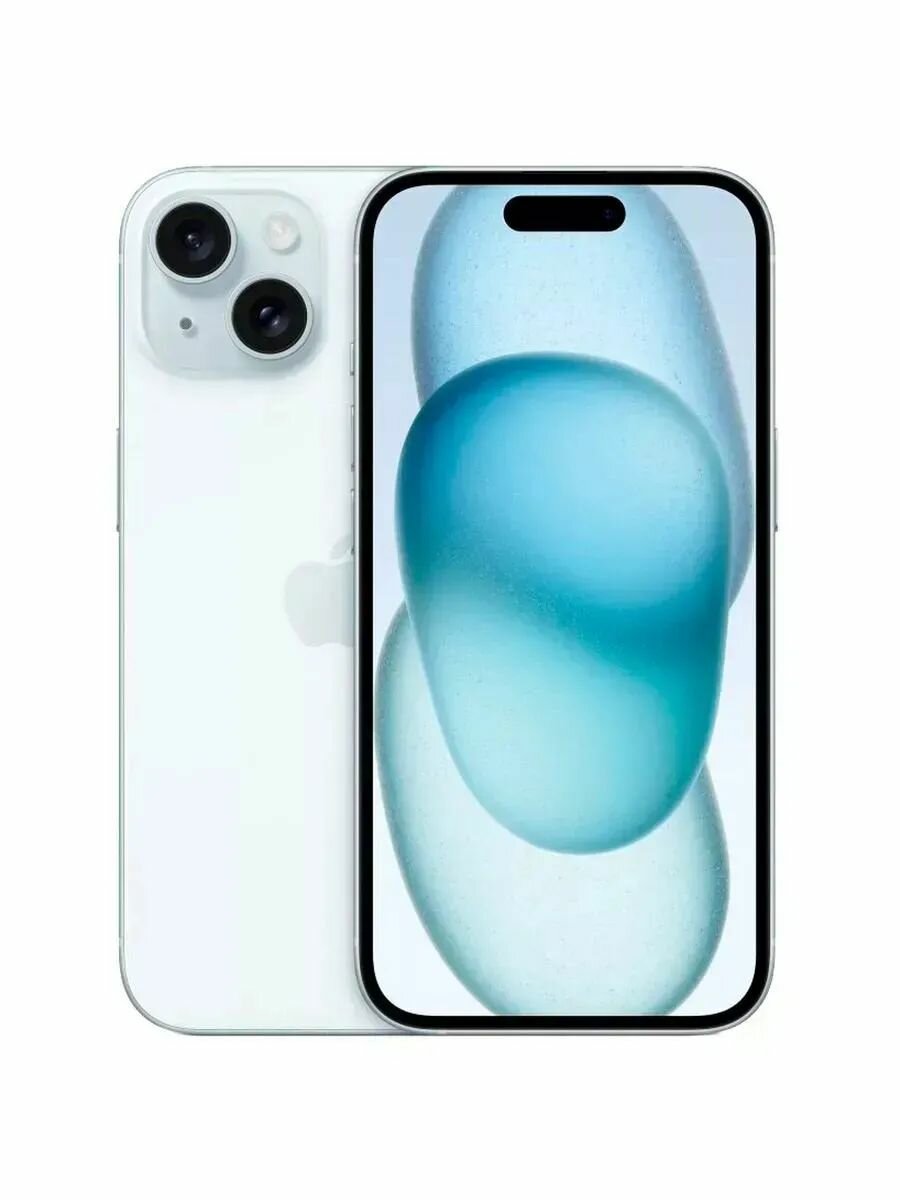 Apple Смартфон Смартфон Apple iPhone 15 Plus 128Gb White (Dual: nano SIM + eSIM) 6/128 ГБ