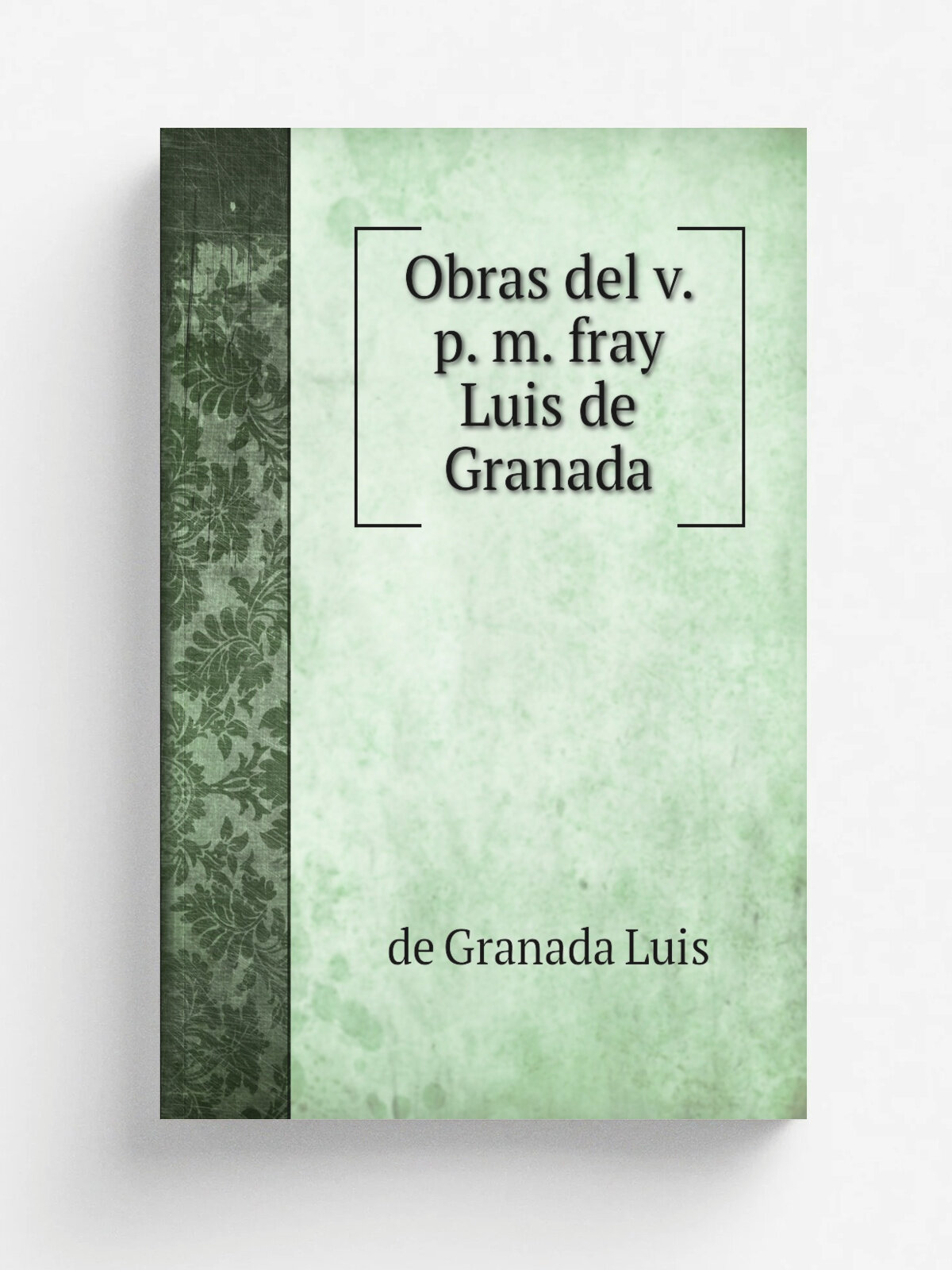 Obras del v. p. m. fray Luis de Granada | de Granada Luis | 1944 | Madrid : Ediciones Atlas | Репринт