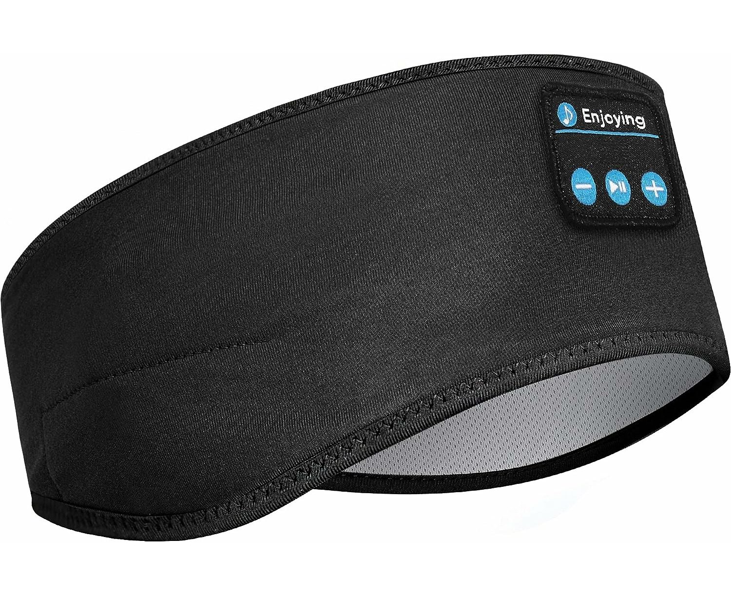 Спортивная повязка на голову с Bluetooth, беспроводные спортивные наушники-повязка на голову с ультратонким корпусом.