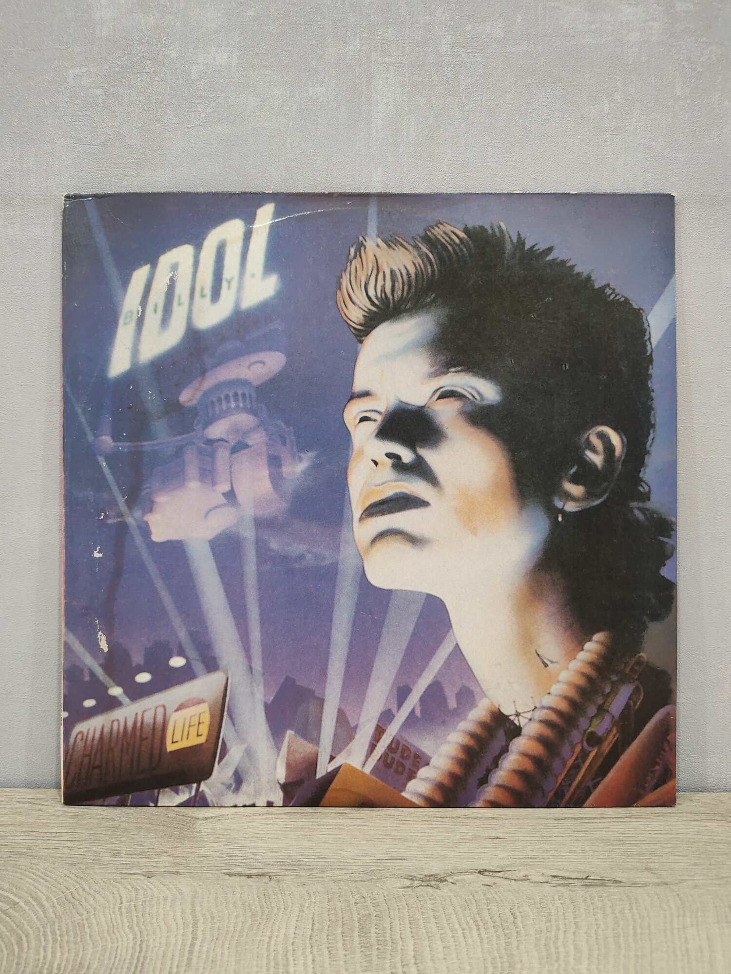 Billy Idol - Билли Айдол - Charmed Life, 1992 год, Виниловая пластинка, LP
