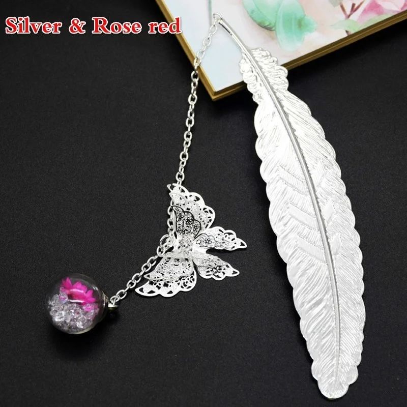 Закладка, Артикул: 5597614749, Цвет: Silver rosered, Канцелярские товары → Бумажная продукция → Закладки