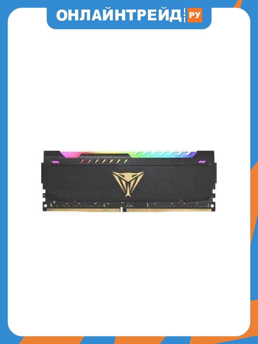 Оперативная память Patriot Memory DDR4 16Gb 3200MHz pc-25600 Viper Steel RGB (PVSR416G320C8)