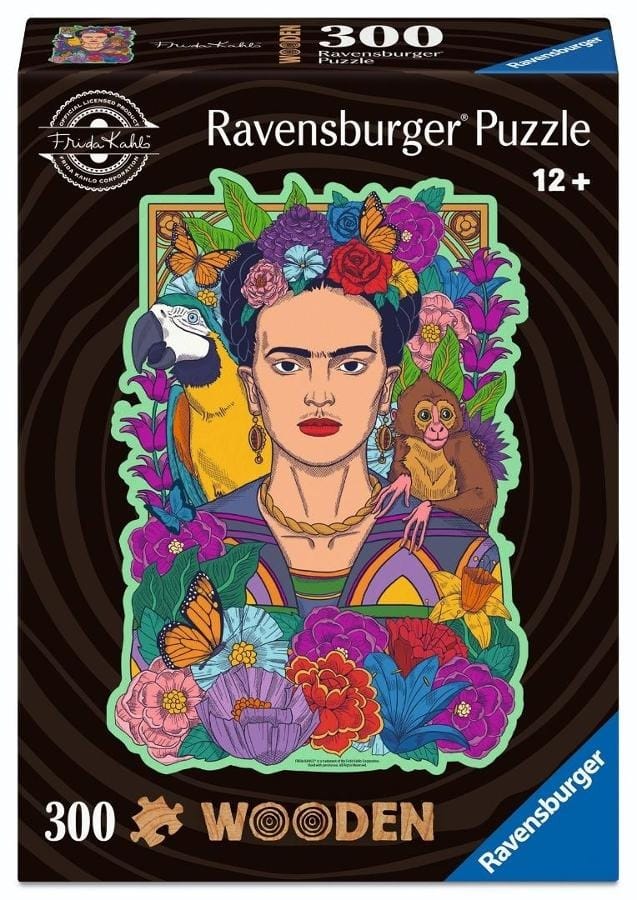 Пазл Ravensburger Frida Kahlo, деревянный, 300 элементов, 49x36 см, для детей