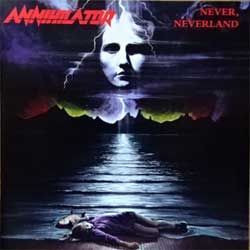 Музыкальный диск ANNIHILATOR 'Never, Neverland' (1990 RI 1998 RI Russian RARE press, 3 bonustracks, RR 8722-2, mint/mint) (CD) (ORD)