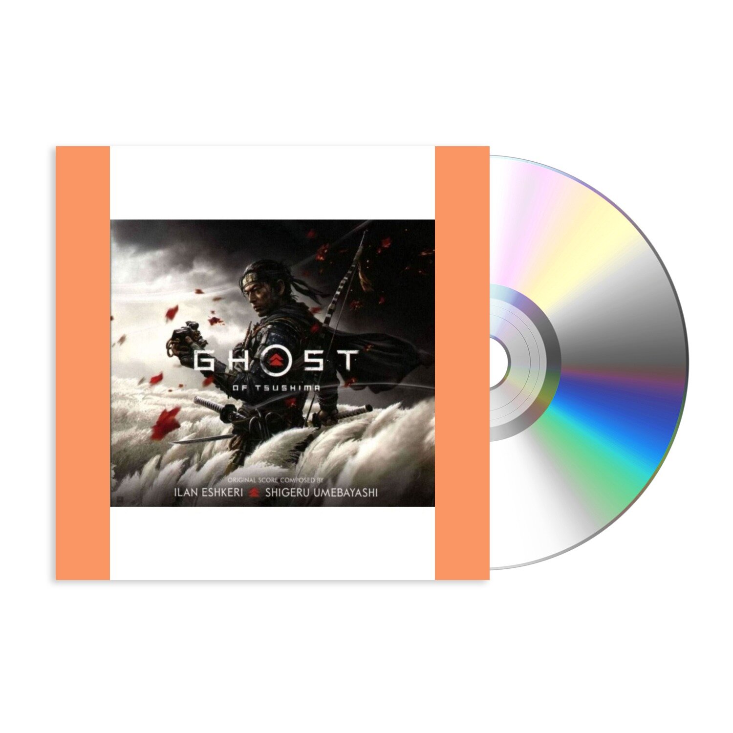 Музыка CD Shigeru Umebayashi, Ilan Eshkeri - Ghost of Tsushima (Music from the Video Game) 2 x CD, Album,