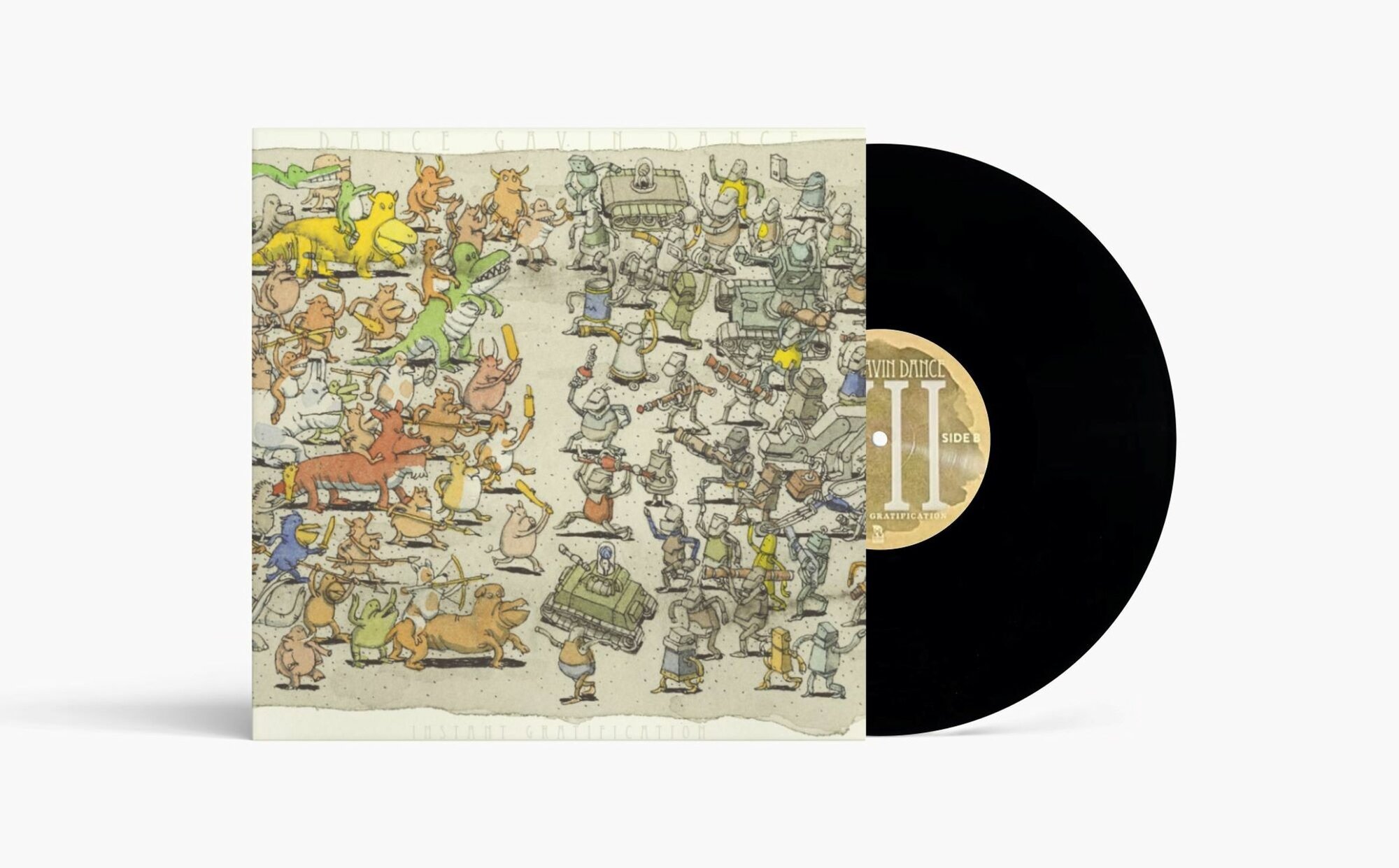 Виниловая пластинка Dance Gavin Dance - Instant Gratification (140g) (Black Eco-Vinyl) (LP) (1 LP)