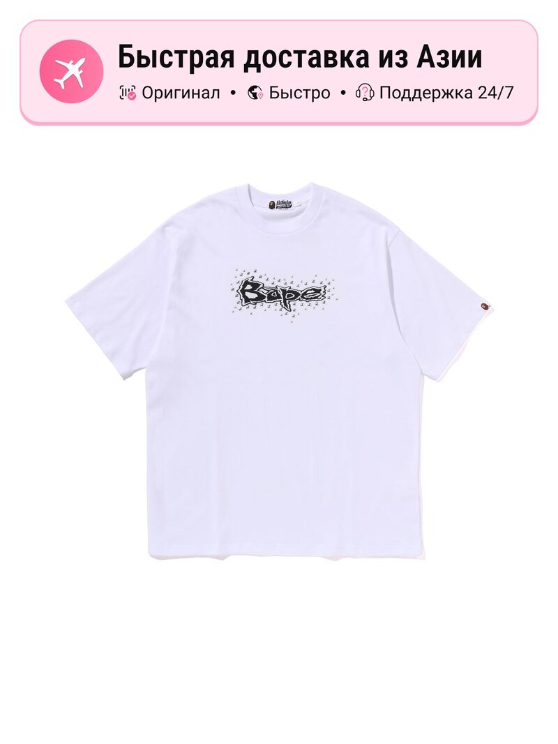 Футболка A BATHING APE Bape Studs Bape Logo