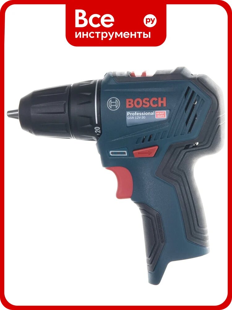 Аккумуляторная дрель-шуруповерт Bosch GSR 12V-30 версия без АКБ 06019G9002