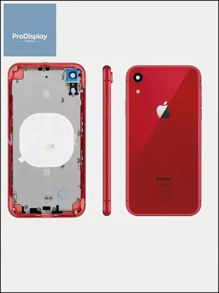 Премиум корпус Iphone XR красный