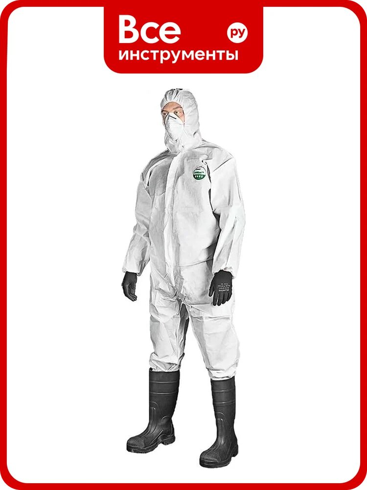 Комбинезон Lakeland SafeGARD (ES428), белый (XXL), Одо 018/XXL