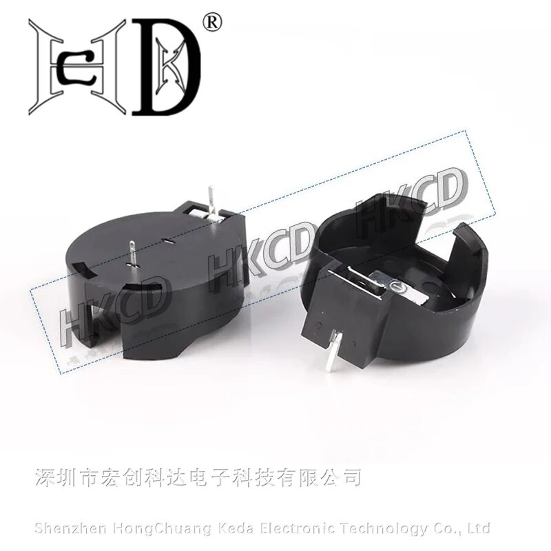 Держатель для батареек CR2450 черный BS-2477 (5 шт.)