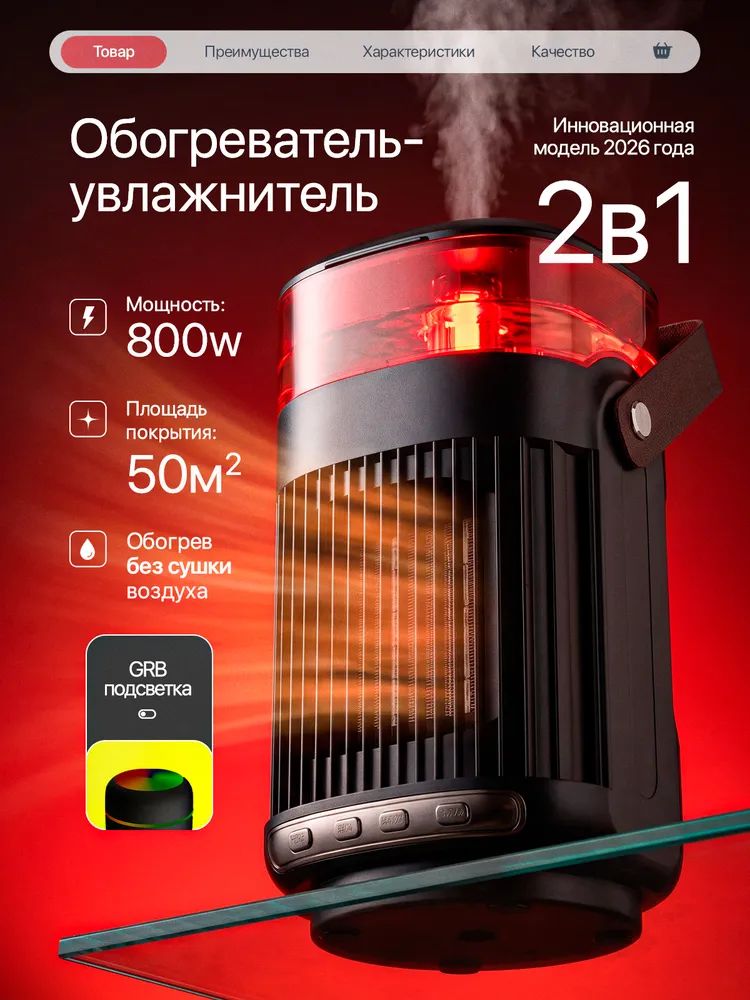 Тепловентилятор, обогреватель для дома