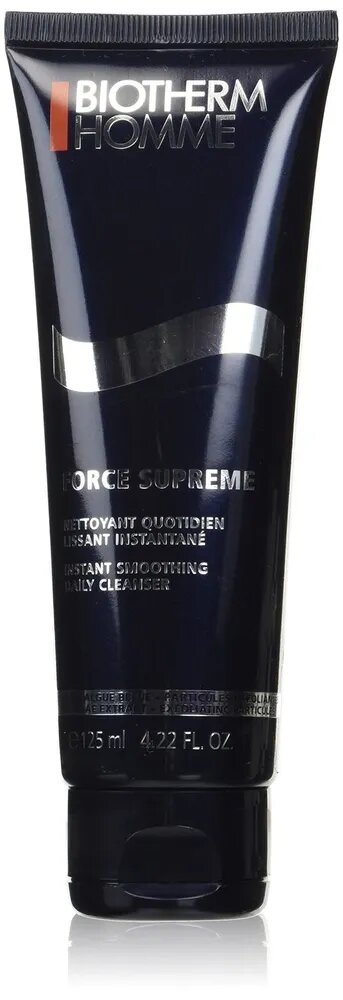 Гель-очиститель для лица Biotherm Homme Force Supreme Smoothing & Resurfacing Daily Cleanser, 125 мл