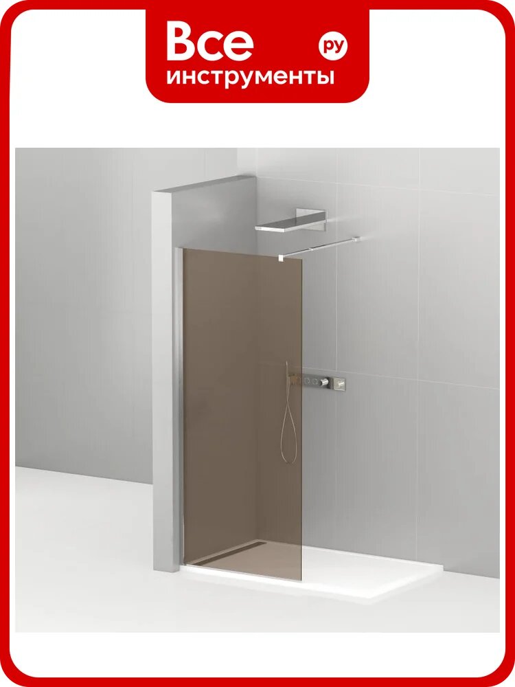 Душевая перегородка Cezares LIBERTA-L-1-120-BR-Cr