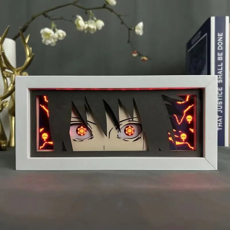 NARUTO Наруто ночник, С помощью пульта дистанционного управления можно менять 16 цветов.