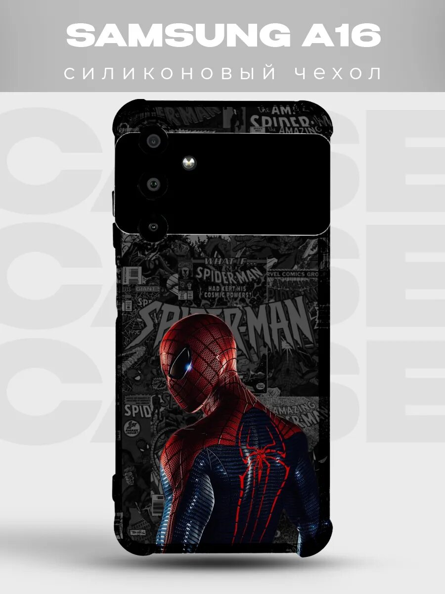 Чехол на Samsung A16 Человек-паук spider man человек паук