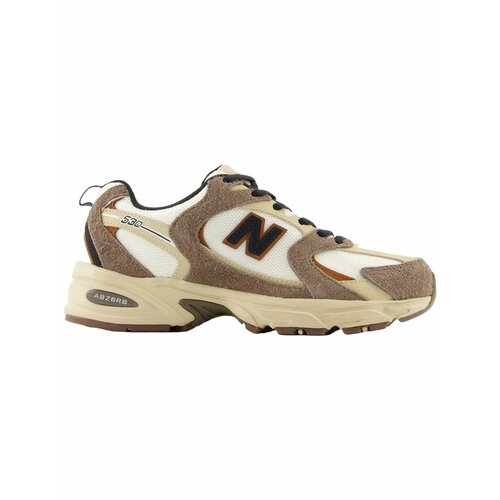 фото Кроссовки new balance 530, полнота f (eu)/ на среднюю стопу, размер 8.5, коричневый/бежевый/белый