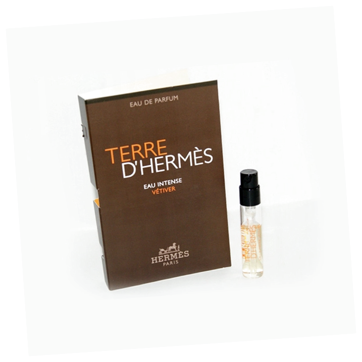 Eau Intense Vetiver De Hermes мужская парфюмерная вода 2 мл - сэмпл Терре Гермес