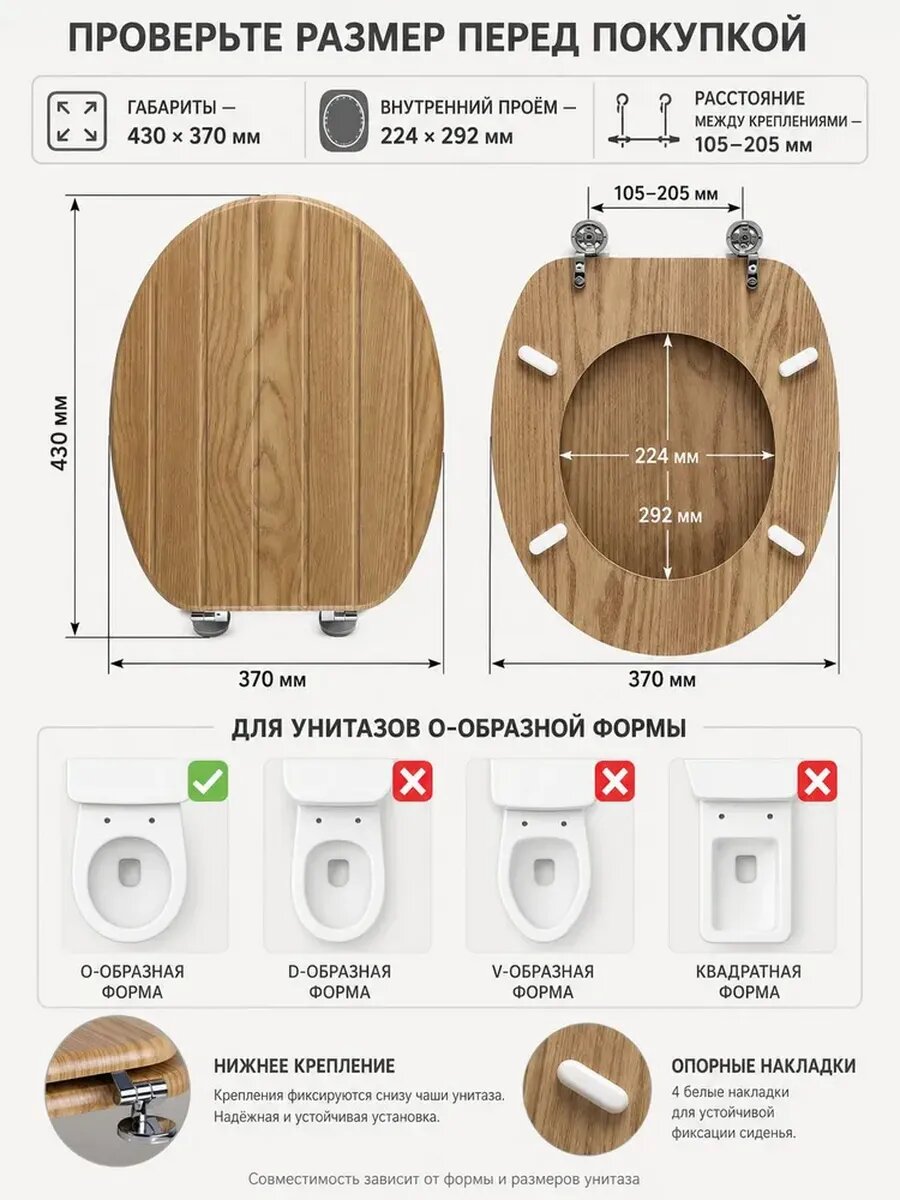 Крышка унитаза — фото 1