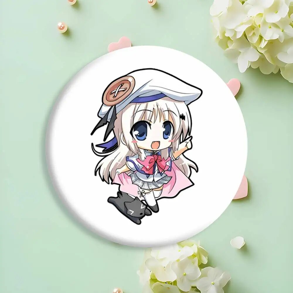 Игровые значки K-Kud Waffers круглые жестяные 25x25 мм 25x25 mm, z8