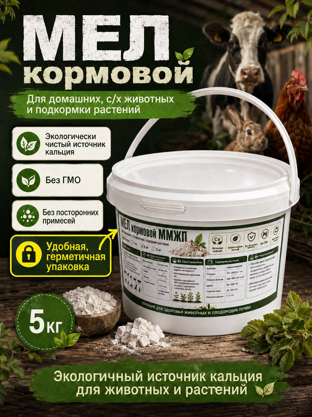 МЕЛ кормовой 5кг