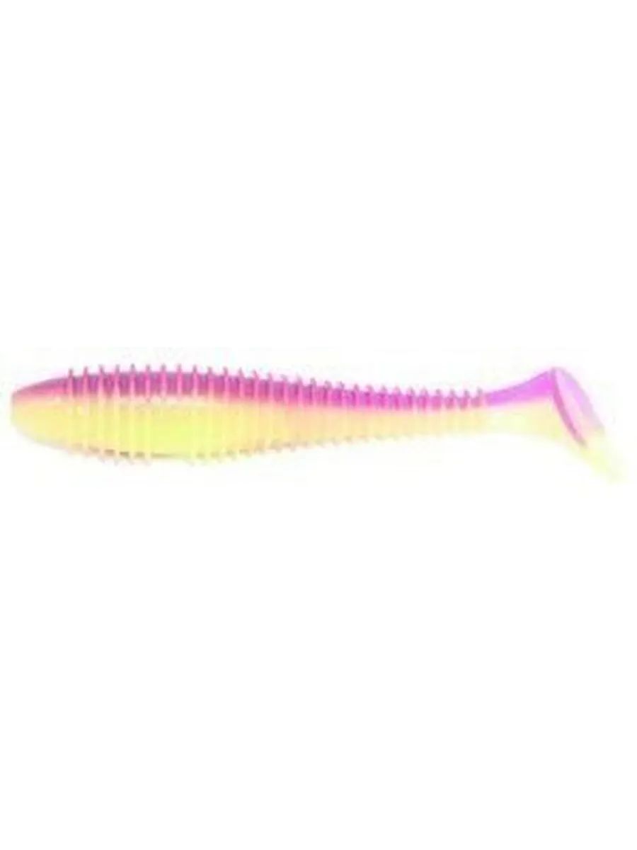 Силиконовая приманка Keitech Swing Impact Fat 3.3 PAL#12T Grape Shad