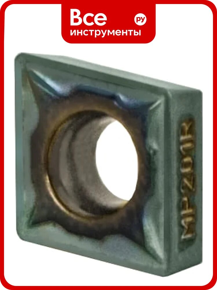 Пластина сменная ромбическая CCMT 060204-CM MP201R Русский Инструмент ri.360.559