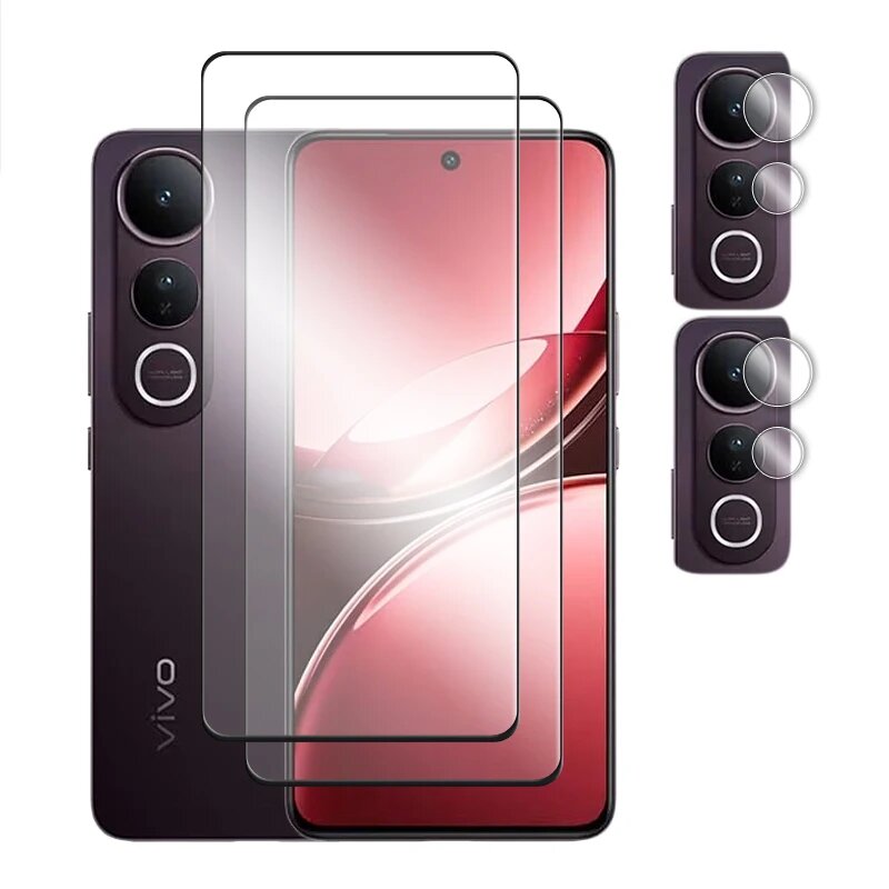 6в1 для Vivo V50 Lite 4G Стекло для Vivo V50 Lite 5G For Vivo V50 Lite 5G, 2 Glass and 2 Lens