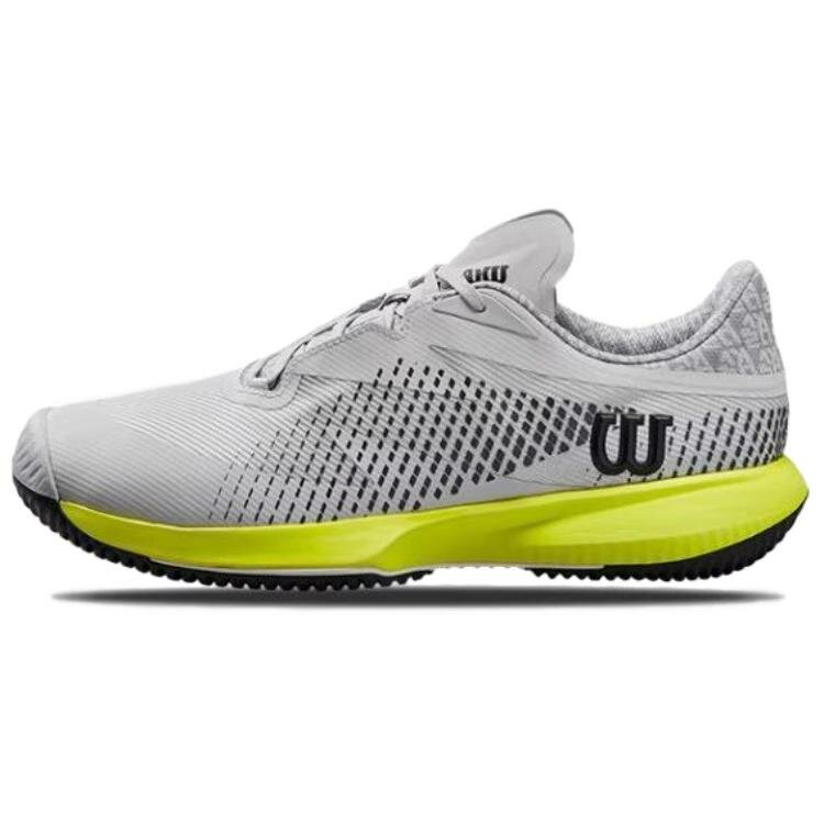 Теннисные кроссовки мужские Wilson Kaos Swift Low top, серый зеленый 42 2/3 EU